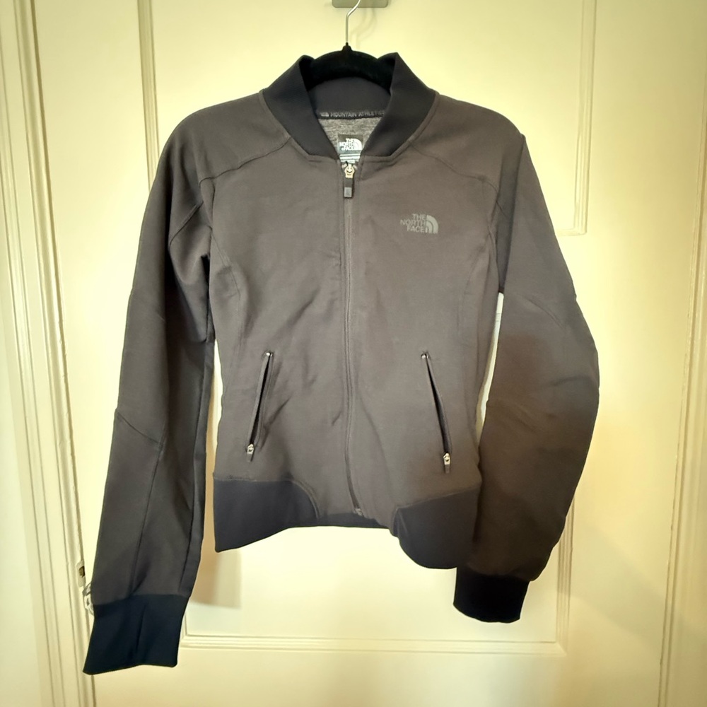 The North Face Charcoal Full-Zip Jacket